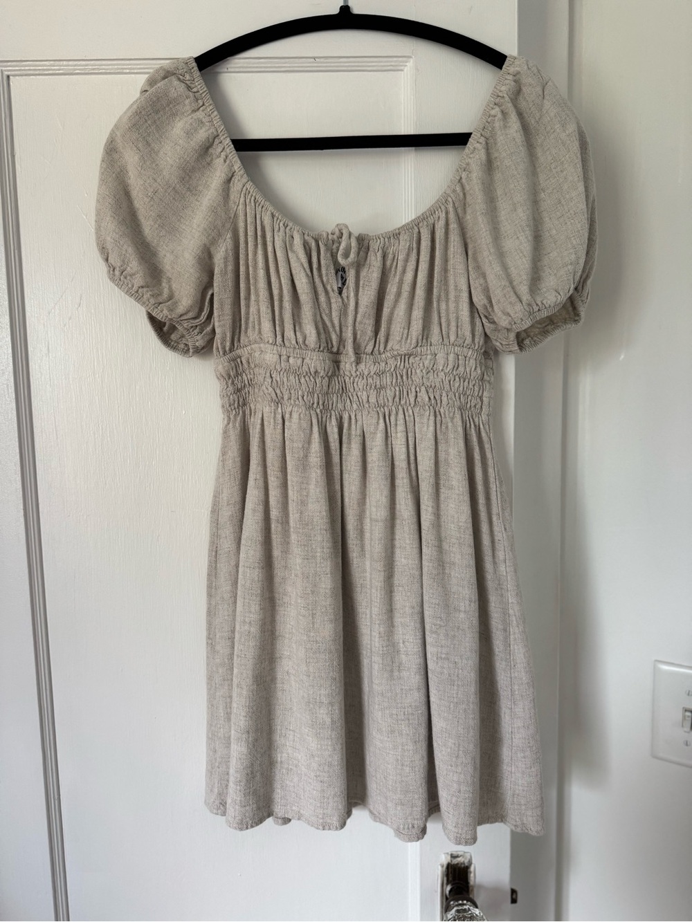 Princess Polly Casual Linen Blend Daytime Dress